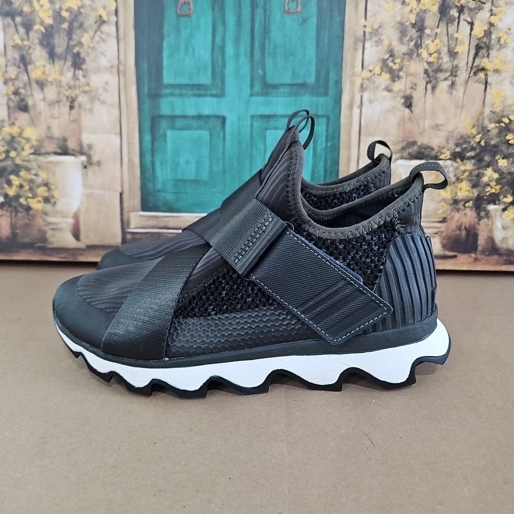 Sorel Womens Kinetic‎ Sneakers Impact Strap Dark Gray Size 7.5